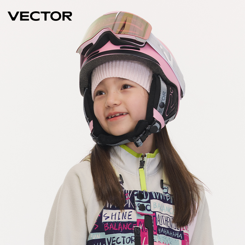Sports Equipment Vector - VECTOR Kids bambini casco da sci