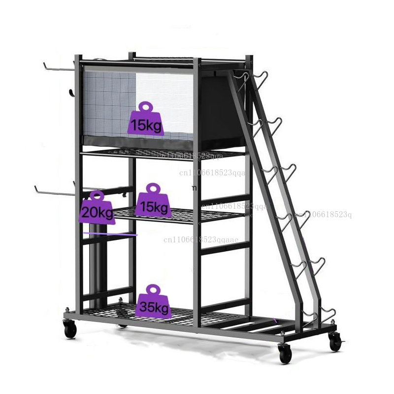 Sports Equipment Holder - Supporto per Pesi da Palestra, Porta