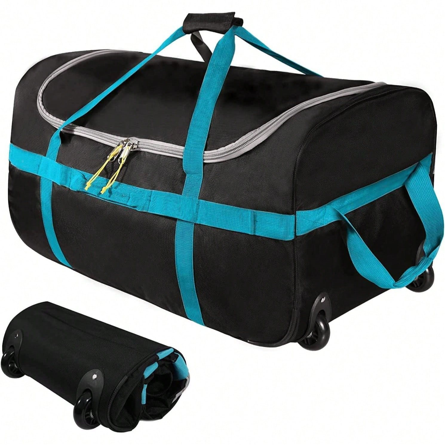 Sports Equipment Bag With Wheels - Borsa da viaggio da 85L con