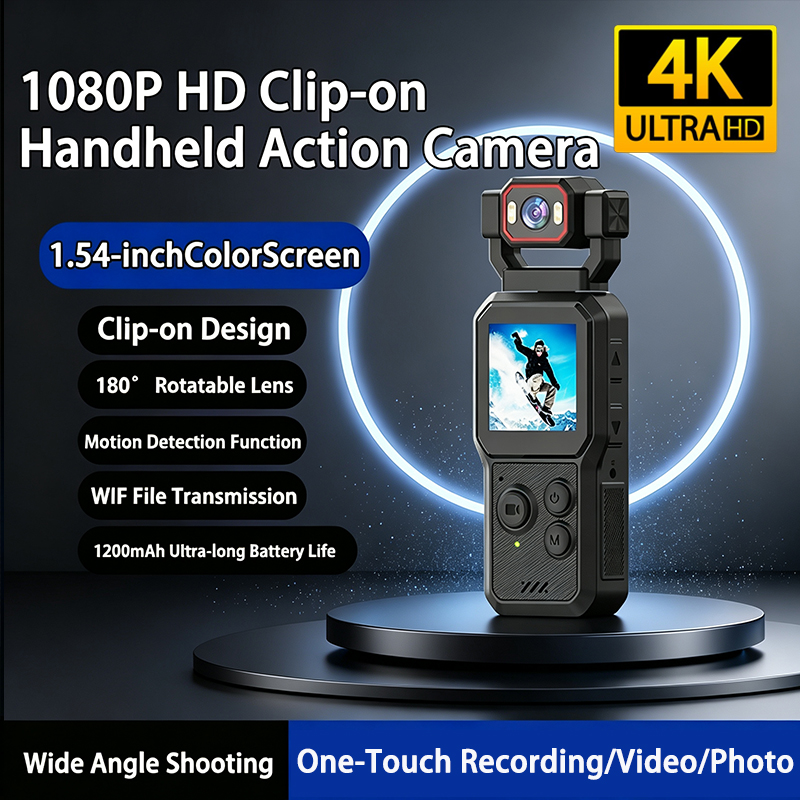 Sports Equipment In Chinese - Videocamera Sportiva 4K con Sensore CMOS