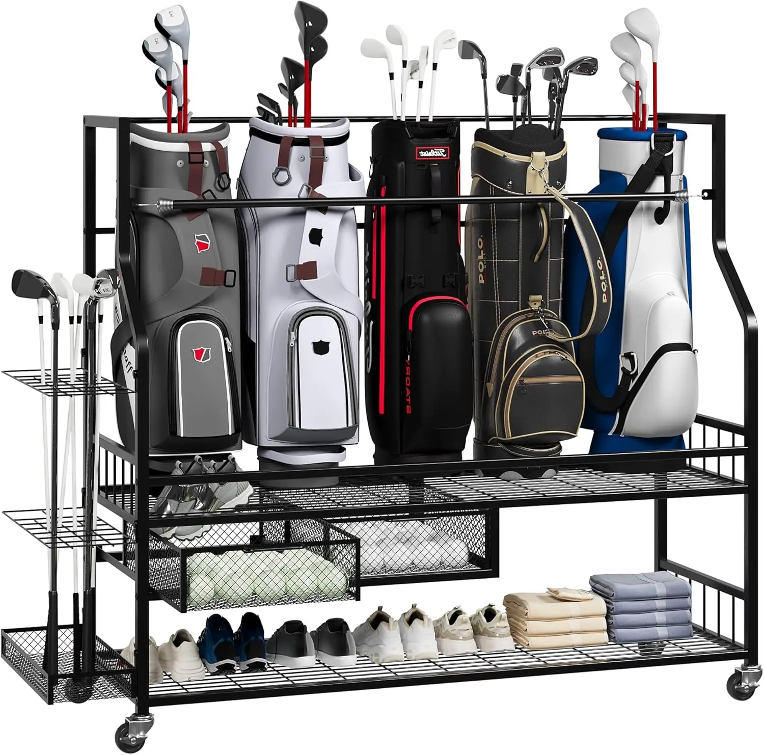 Scaffale Multifunzionale per S - Sports Equipment Bag With Wheels recensione e prezzo