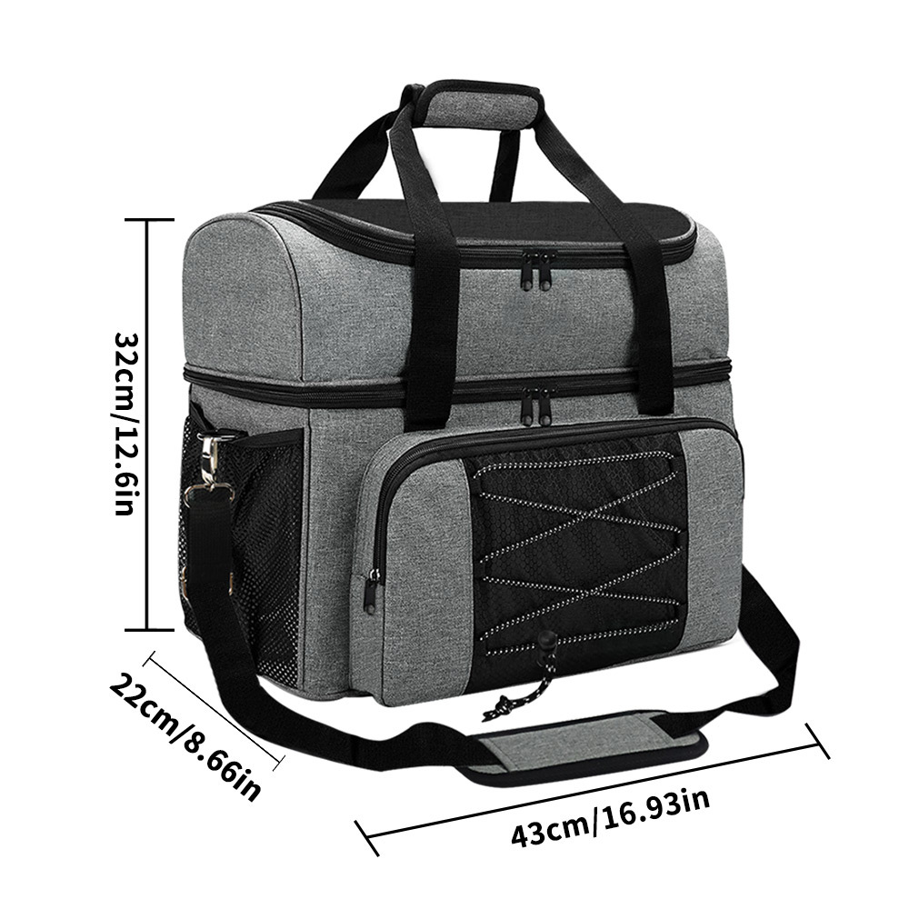 Borsa da bowling in nylon con  - Sports Equipment Bag With Wheels recensione e prezzo